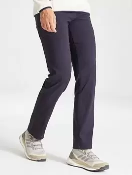 Craghoppers Kiwi Pro II Walking Trouser Long Length - Navy, Size 12, Women