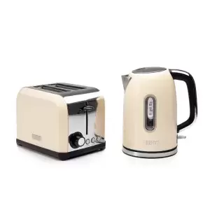 Haden Chiswick Twin Kettle and Toaster Set 183484 in Cream