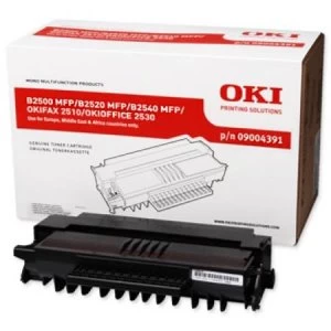 OKI 09004391 Black Laser Toner Ink Cartridge