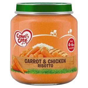 Cow and Gate Carrot and Chicken Risotto Jar 4-6 Months 125g