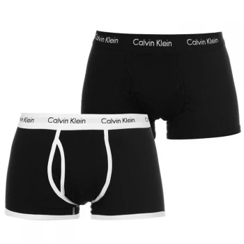 Calvin Klein 365 2 Pack Trunks Mens - Black
