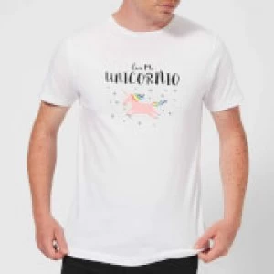 Eres Mi Unicornio T-Shirt - White - 4XL