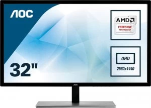 AOC 32" Q3279VWFD8 Quad HD IPS LED Monitor