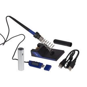 ATTEN GT2010 Portable USB Powered Soldering Iron Kit inc Stand & 2600mAh Power Bank