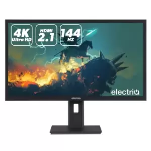 electriQ 28" 4K Ultra HD 144Hz Monitor