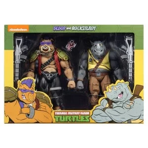 Rocksteady and Bebop (TMNT Series 2) Set of 2 Neca Action Figure