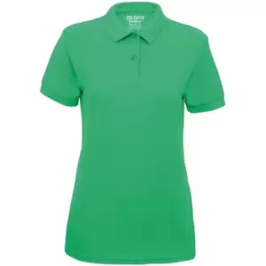 Gildan DryBlend Ladies Sport Double Pique Polo Shirt (S) (Irish Green)