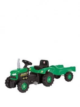 Dolu Tractor With Trailer, One Colour