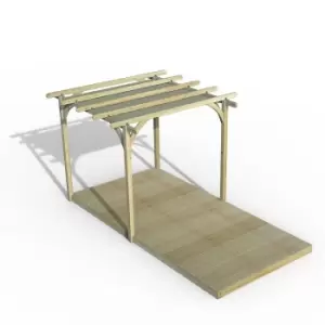 Forest Garden Ultmia Pergola and Decking Kit with Canopy