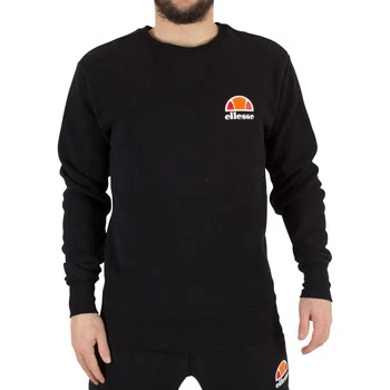 Ellesse Diveria Left Chest Logo Sweatshirt mens Sweatshirt in Black - Sizes UK XS,UK S,UK M