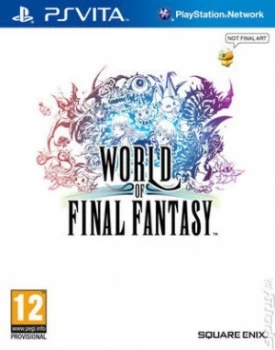 World of Final Fantasy PS Vita Game