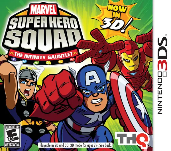 Marvel Super Hero Squad The Infinity Gauntlet Nintendo 3DS Game