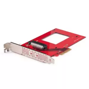 StarTech.com U.3 to PCIe Adapter Card, PCIe 4.0 x4 Adapter For...