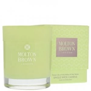 Molton Brown Dewy Lily of the Valley & Star Anise Single Wick Scented Candle 180g