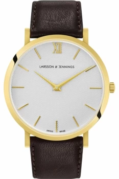 Ladies Larsson & Jennings Lugano Sloane 40mm Watch LGN40-LBRN-CT-Q-P-GW-O