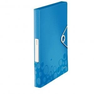 Leitz Blue WOW Box File Pack of 5x 46290036