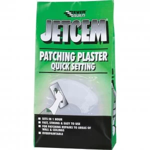 Everbuild Jet Cem Quick Set Patching Plaster 6KG