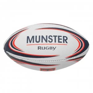 Official Midi Rugby Ball - White/Red
