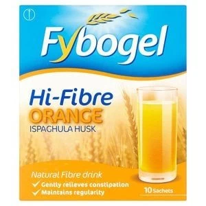 Fybogel Hi Fibre Orange Ispaghula Husk 10 Sachets