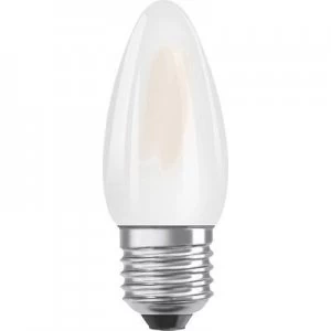 OSRAM LED (monochrome) EEC A++ (A++ - E) E27 Candle 4.00 W = 40 W Warm white (Ø x L) 35mm x 35mm