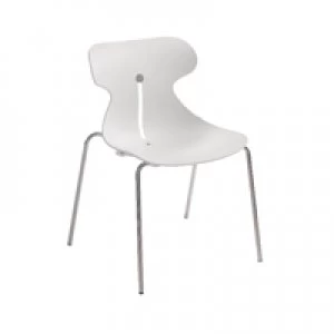 Arista Breakout Chair White KF73894