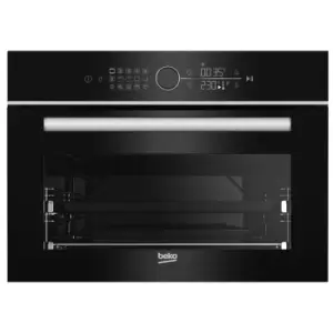 Beko Bbcw18400B Built-In Black Oven With Microwave