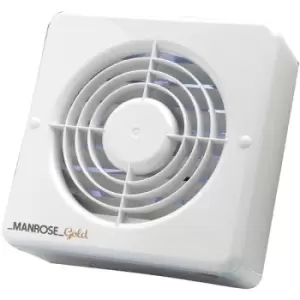 Manrose 12W Gold Axial Bathroom Extractor Fan with Humidity control - MG100H