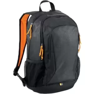 Case Logic Ibira 15.6" Laptop/Tablet Backpack (One Size) (Solid Black/Orange) - Solid Black/Orange