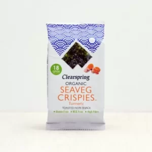 Clearspring Organic Seaveg Crispies Turmeric 4g x 16
