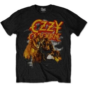 Ozzy Osbourne - Vintage Werewolf Mens Large T-Shirt - Black