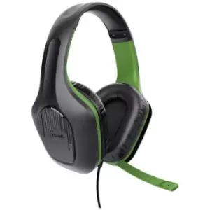 Trust GXT415X ZIROX XBox Gaming Over-ear headset Corded (1075100) Stereo Black, Green