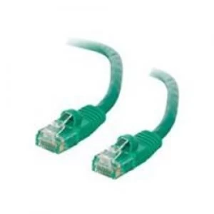 C2G 1m Cat5E 350 MHz Snagless Booted Patch Cable - Green