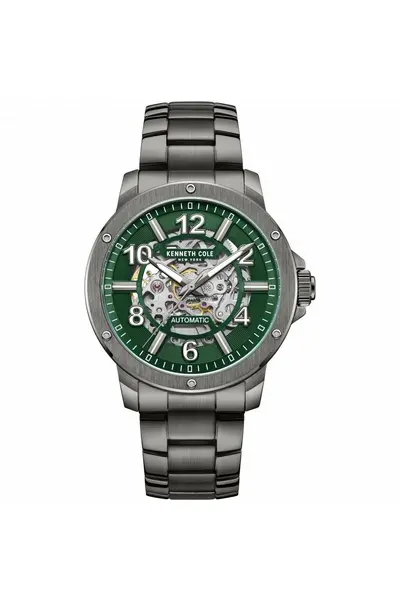 Kenneth Cole Automatic Stainless Steel Fashion Analogue Watch - Kcwgl0013101 Green