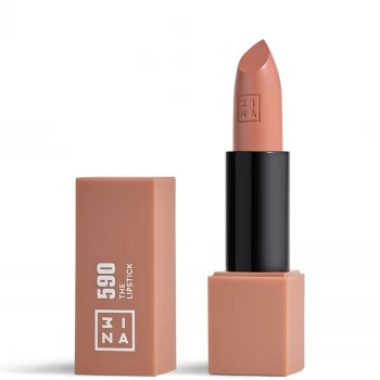 3INA Makeup The Lipstick 18g (Various Shades) - 590 Intense Nude