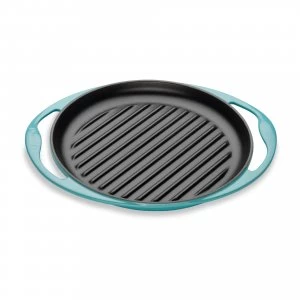 Le Creuset Cooks Special Skinny Round Grill 25cm Teal