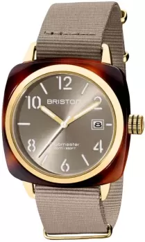 Briston Watch Clubmaster Classic 3 Hands - Grey