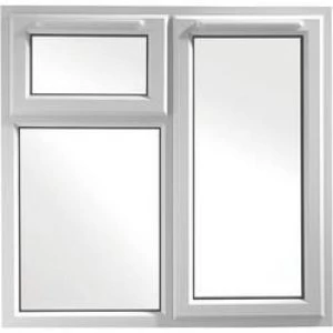 Wickes Upvc Casement Window White 1190 x 1010mm Rh Side Hung and Top Hung