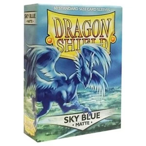 Dragon Shield Matte - Sky Blue 60 Sleeves In Box - 10 Packs