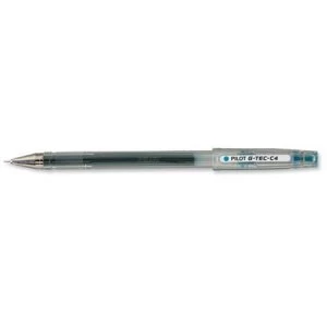 Pilot G Tec C4 Gel Rollerball Pen Micro 0.4mm Tip 0.2mm Line Blue Pack of 12 Pens