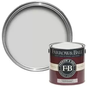 Farrow & Ball Estate Blackened No. 2011 Eggshell Paint, 2.5L