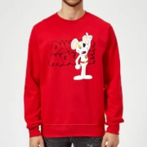 Danger Mouse Pose Sweatshirt - Red - L