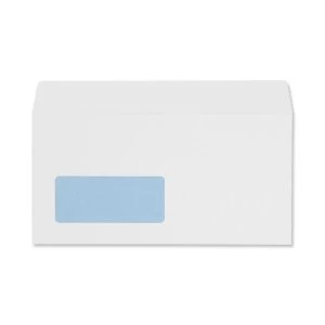 5 Star Office DL 100gm2 Peel and Seal Window Envelopes White Pack of 500
