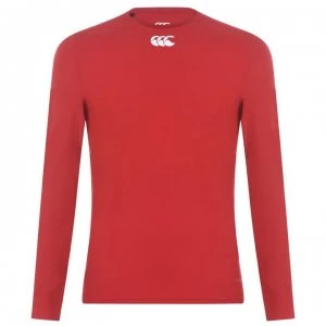 Canterbury Long Sleeve Thermo Top Mens - Red