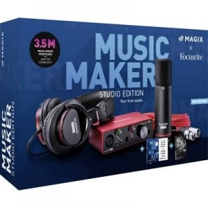 Magix Music Maker Studio Edition Full version, 1 licence Windows Music