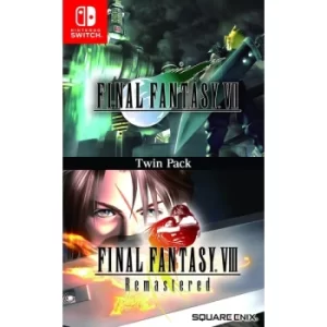 Final Fantasy VII & Final Fantasy VIII Remastered Twin Pack Nintendo Switch Game