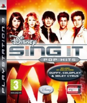 Disney Sing It Pop Hits PS3 Game