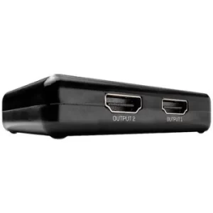 LINDY 38357 2 ports HDMI splitter 3840 x 2160 p Black