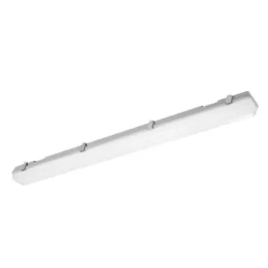 Solid Outdoor LED Linear Ceiling Batton Light Grey 156cm 5508lm 4000K IP65