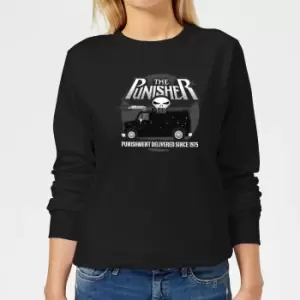 Marvel The Punisher Battle Van Womens Sweatshirt - Black - M - Black