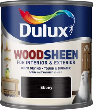 Dulux Woodsheen Ebony Stain & Varnish 250ml